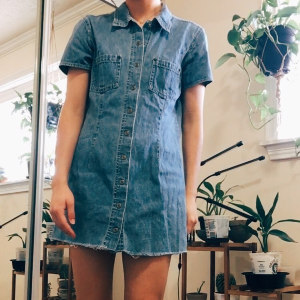 Denim dress